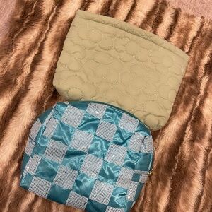 Ulta Cosmetic Bag Case Bundle Lot of 2